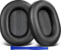 SOULWIT ėriuko odos pakaitinės ausų pagalvėlės "Sony WH-1000XM5" (WH1000XM5) triukšmą slopinančioms ausinėms pagalvėlės su triukšmą izoliuojančiomis ypač storomis putomis