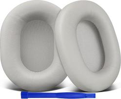SOULWIT ėriuko odos pakaitinės ausų pagalvėlės "Sony WH-1000XM5" (WH1000XM5) triukšmą slopinančioms ausinėms pagalvėlės su triukšmą izoliuojančiomis ypač storomis putomis