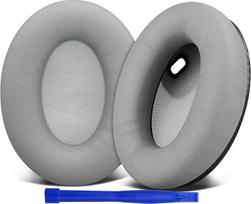 SOULWIT pakaitinės ausinių pagalvėlės "Sony WH-1000XM4" (WH1000XM4) ausinėms su aukštos kokybės ėriuko odos triukšmo izoliacijos putomis, netrukdančiomis jutikliui