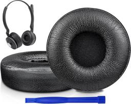 SOULWIT pakaitiniai ausinių įdėklai "Jabra Engage 55/65/75" (stereofoninė versija) ausinėms (netinka "Engage 50", "Engage 55/65/75" monofoninei versijai), pakaitiniai įdėklai su didelio tankio putomis