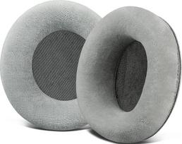 SOULWIT pakaitiniai ausų įdėklai AKG K701, K702, Q701, Q702, K601, K612, K712 ausinėms, ausų įdėklai su minkštesniu veliūru