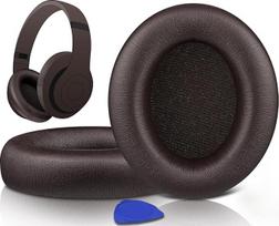 SOULWIT pakaitiniai ausų pagalvėlės Pakaitinės ausų pagalvėlės "Beats Studio Pro" belaidėms triukšmą slopinančioms ausinėms Minkšta baltyminė oda Triukšmo izoliacinės putos