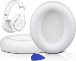 SOULWIT pakaitiniai ausų pagalvėlės Pakaitinės ausų pagalvėlės "Beats Studio Pro" belaidėms triukšmą slopinančioms ausinėms Minkšta baltyminė oda Triukšmo izoliacinės putos