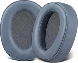 SOULWIT Profesionalūs ausų įdėklai, skirti "Sony" WH-H900N (H.Ear on 2 Wireless) ir MDR 100ABN (H.Ear on Wireless) ausinėms, mėlynos spalvos