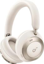 soundcore by Anker Space One Pro belaidės ausinės, prisitaikančios aktyvaus triukšmo slopinimo funkcijos, 6 mikroschemos, sulankstomos, patogios, 60 val. baterija, be nuostolių, greitas įkrovimas, Hi-Res Wireless Audio LDAC