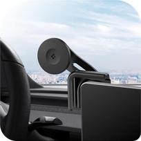 Spigen Tesla Model Y(~Juniper 2025)/3(~Highland 2025)/S/X MagSafe mobiliojo telefono laikiklis【Tvirtinimas be klijų】Suderinamas su iPhone 17/16/15/14/13/12 Pro Max Air Plus ir visais išmaniaisiais telefonais su