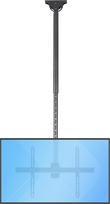 StarTech.com Nuo 32 iki 70 colių LCD, LED arba plazminio televizoriaus lubų laikiklis
