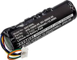 subtel, Akumuliatorius šuns antkakliui, suderinamas su "Garmin Astro DC40", "Astro DC20", "Astro DC30" (3400 mAh, 3,7 V), pakaitinis akumuliatorius 010-10806-20