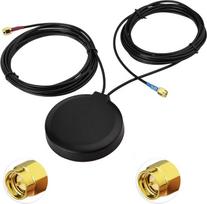Superbat GPS + 4G LTE MIMO mobilioji kombinuotoji antena su 3 m SMA jungties RG174 kabeliu, skirta automobilinei GPS navigacijos sistemai 4G GPS įkrovimo stotis IBR900/1700 Sierra pramoninis šliuzo modemas mobilusis maršrutizatorius
