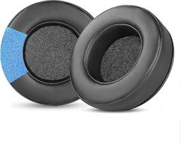 TaiZiChangQin Pro C/Y80B pakaitinės ausų pagalvėlės, suderinamos su OneOdio Studio Wireless Pro C/Y80B ausinėmis Ausų pagalvėlės Ausų pagalvėlės storesnės baltyminės odos atminties putos juodos spalvos