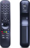 TCNOUMT Pakaitinis nuotolinio valdymo pultas AKB76043102, skirtas LG LCD Smart TV MR23GA MR23GN su rodykle "Flying Mouse
