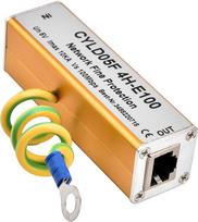 Tinklo viršįtampių apsauga, RJ45 RJ11 adapteris Ethernet tinklo apsauga nuo viršįtampių Perkūnijos apsauga 5V viršįtampių ir žaibo apsauga RJ Didelės galios talpa Daugiapakopė apsauga