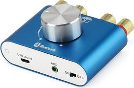 TPA3110 30W*2 dviejų kanalų mini stereofoninio garso belaidis "Bluetooth" stiprintuvas Skaitmeninis signalo galios stiprintuvas planšetiniam kompiuteriui, išmaniajam telefonui, nešiojamiesiems kompiuteriams ir kt. - mėlynas