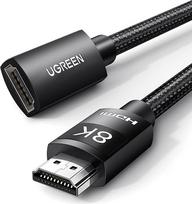 UGREEN HDMI 2.1 prailginimo kabelis 10K 8K 60Hz 4K 120Hz 144Hz HDMI prailginimas iš vyriškos į moterišką pusę su Ethernet 48Gbps UHD eARC Dynamic HDR 10+ HDCP 2.3 Suderinamas su TV Stick, HDTV, PS5/PS4 (2M)
