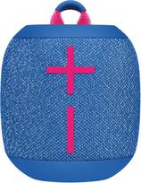 ULTIMATE EARS WONDERBOOM 3 Nešiojamasis "Bluetooth" garsiakalbis, sodrių bosų 360 laipsnių garsas, atsparus vandeniui, dulkėms IP67, plūduriuojantis, 40 m atstumas - mėlynas
