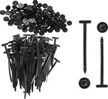 Universal-Kabelbinder-Schnalle, robust, selbstsichernd, Nylon, Kabelbinder-Halter, Clip, Stoßstangen-Halter-Clips für Schnellverschluss, DIY, Kabelmanagement-Organizer für Befestigung, Autoreparatur
