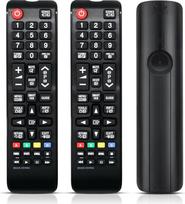 Universalus "Samsung" televizorių nuotolinio valdymo pultas - pakaitinis nuotolinio valdymo pultas, suderinamas su "Samsung Smart TV", QLED, UHD, 4K/8K - paruoštas naudoti (2 vnt.)