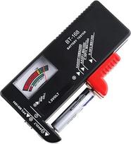 Universalus mini baterijų testeris, skirtas AAA AA C D 9 V 1,5 V mygtukiniams elementams