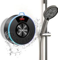 Vandeniui atsparus "Bluetooth" dušo garsiakalbis, 10H "Bluetooth" garsiakalbis su siurbtuku, nešiojamasis "Bluetooth 5.3" garsiakalbis su stereofoniniu garsu, IPX7 vandeniui atsparus muzikinis langelis, nešiojamas vonios kambariui, alpinizmui