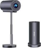 VGKE mini projektorius su "Android" programėle, 3D TOF automatinio fokusavimo funkcija, automatinis geometrijos koregavimas, 15 000 liumenų "Full HD 4K" palaikymas, "WiFi6 Bluetooth" nešiojamasis projektorius lauke/telefonui/nešiojamajam kompiuteriui, juo