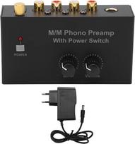 VGEBY Phono preamp RCA įvesties išvesties lygio gramofono garsumo valdymo preampas su jungikliu garso įrenginiams Garso dėžutės