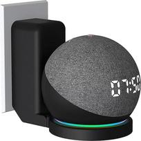 Wandhalterung Steckdosenhalterung für Echo Dot 3/Dot 4/Dot 5 Lautsprecher,Lautsprecherständer Zubehör für Echo Dot 5/Dot4/Dot3,Platzsparend-Ständer mit integriertem Kabelmanagement