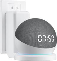 Wandhalterung Steckdosenhalterung für Echo Dot 3/Dot 4/Dot 5 Lautsprecher,Lautsprecherständer Zubehör für Echo Dot 5/Dot4/Dot3，Platzsparend-Ständer mit integriertem Kabelmanagement