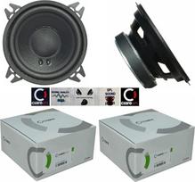 WOOFER CIARE CW100Z garsiakalbis 10 cm 100 mm 4 colių 40 vatų RMS 80 vatų maksimali varža 4 omų Automobilio durys Guminė pakaba Juoda 2 vnt. + 5 nemokami lipdukai