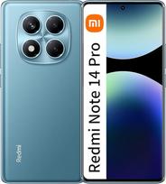 XIAOMI Redmi Note 14 Pro 12GB RAM + 512GB ROM išmanusis telefonas 6,67 colių 120 Hz 200 MP baterija 5500 mAh 45 W laidinis greitasis įkrovimas, Aurora Blue (be įkroviklio)