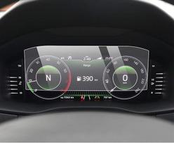 YEE PIN 10,25 colio apsauginė plėvelė Skoda Kodiaq Superb Karoq Active Info Display 2019 2020-2022 2023 Screen Protector Navigation Atsparus įbrėžimams Be burbulų Skaidri grūdinto stiklo apsauga