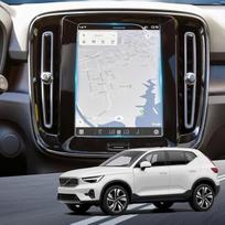 YEE PIN suderinama su "Volvo XC40 XC60 XC60 XC90 V60 V90 S90 S60 C40 2018-2024 2025 apsauginė plėvelė ekranui, PET apsauginė plėvelė navigacijos sistemai, 6H, atspari įbrėžimams [2 vnt.]