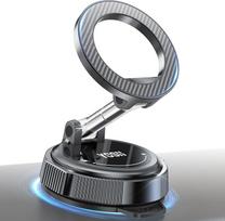 YOSH MagSafe automobilinis laikiklis, vakuuminis telefono laikiklis automobilyje su 300N vakuuminiu siurbtuku ir 22×N56 magnetais, magnetinis telefono laikiklis su 360° pasukama ilgesne ranka, skirtas "iPhone" 17-12 "Samsung Pixel