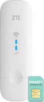ZTE MF79U Wingle CAT4-4G atrakintas "Wi-Fi" USB modemas Pigus kelionių WiFi 150Mbps išorinės antenos prievadai Baltas