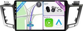 [8GB + 256GB] "Android 15" automobilinis radijas "Toyota RAV4" (2013-2018 m.)-[Integruotas "CarPlay"/"Android Car"/"DSP/GPS]-10.1 colių IPS jutiklinis ekranas CAM+MIC-DAB/Mirror Link/Bluetooth 5.0/AHD/360 kamera/WiFi/USB