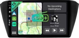[DAB-4G+64G] Android 15 automobilinis radijas Skoda Fabia 2015-2021-[Integruotas DAB+/CarPlay/Android Car/DSP/GPS]-9 colių IPS 2.5D jutiklinis ekranas MIC+Kamera USB/MirrorLink/Bluetooth