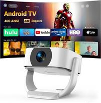 [Integruotos programos] Projektorius, 1080P, "WiFi", "Bluetooth" projektorius namų kinui / lauko kinui, suderinamas su nešiojamuoju kompiuteriu / išmaniuoju telefonu
