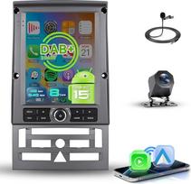 【8 Kern 4+64G】 Hodozzy Carplay DAB Autoradio für Peugeot 407 2004-2011, 9,7 Zoll Touchscreen Android Autoradio mit Android Auto/WiFi/GPS/RDS/FM/Bluetooth/USB+Rückfahrkamera
