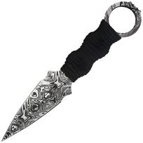 Takumitak Defender Damascus/Black Peilis su fiksuotu ašmeniu