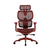 Onex Gaming Office Chair  Ventra Premium Mesh  Red