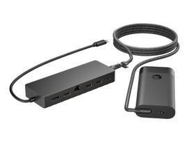HP Universal USB-C Multiport Hub with 65W Power Adapter Notebook Charger - 2x USB-A, 2x USB