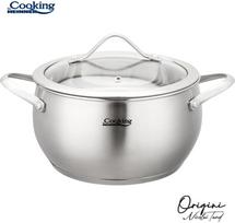 Puodas nerūdijančio plieno su teflono danga 3.3L 20x11cm HR-RW-T033 HEINNER