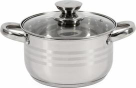 Puodas nerūdijančio plieno su teflono danga 2.5L 18x10.5cm HR-HJ-025 HEINNER