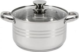 Puodas nerūdijančio plieno su teflono danga 4.5L 22x12.5cm HR-HJ-045 HEINNER