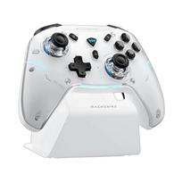 Machenike G5Pro Max Wireless Game Controller with Charging Station - White