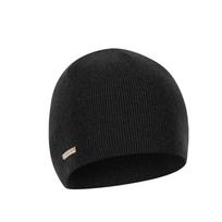 Helikon-Tex Urban Beanie stiliaus dviejų sluoksnių merino kepurė juoda