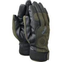 Tamrex ProGrip Thermo žieminės pirštinės su Hexagrip odiniu delnu alyvuogių