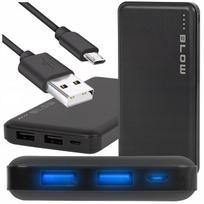 Išorinė baterija 10000 mAh POWER BANK USB galinga greita saugi kelioninė talpi
