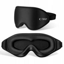 Tech-Protect tamsinanti 3D miego kaukė, reguliuojama, švelni