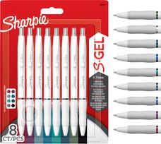 Sharpie - S-Gel Gel Pens - Assorted Ink Colours - 8 Count