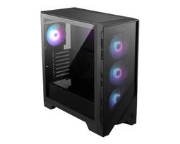 MSI PC Case | MAG FORGE 321R AIRFLOW | Side Window | Black | Mid-Tower | ATX